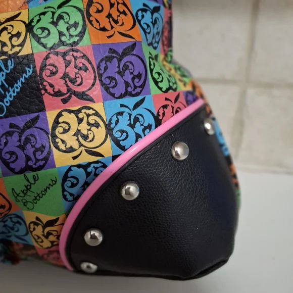 Vintage Apple Bottoms Large Shoulder Bag Y2k - Picture 5 of 13